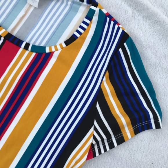 Minette Rainbow Striped Blouse - Picture 3 of 6